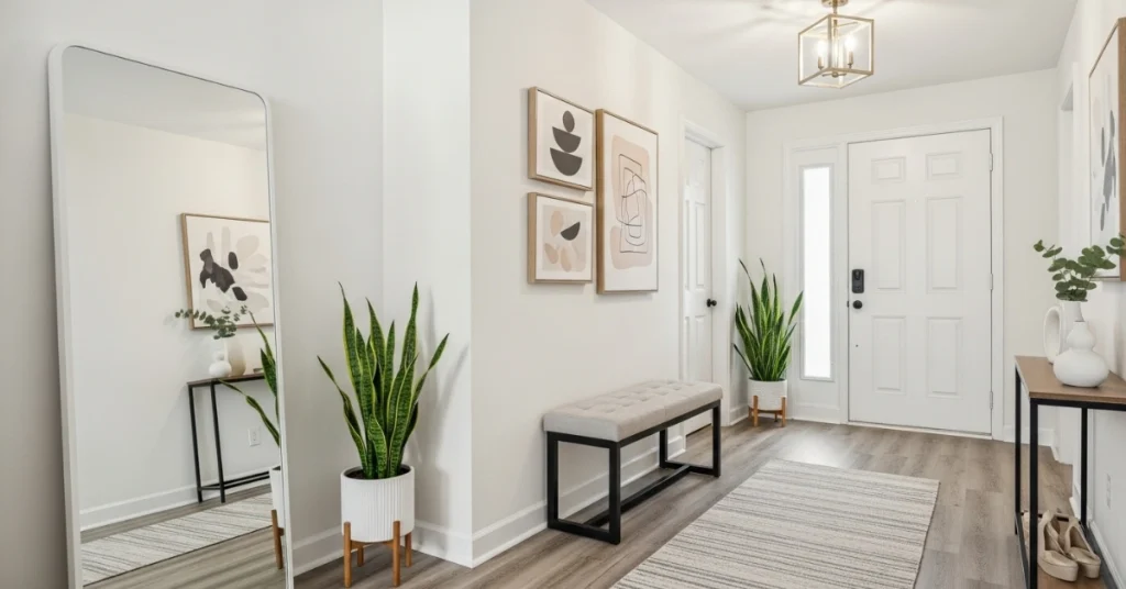 Decor Ideas for a Minimalist Hallway