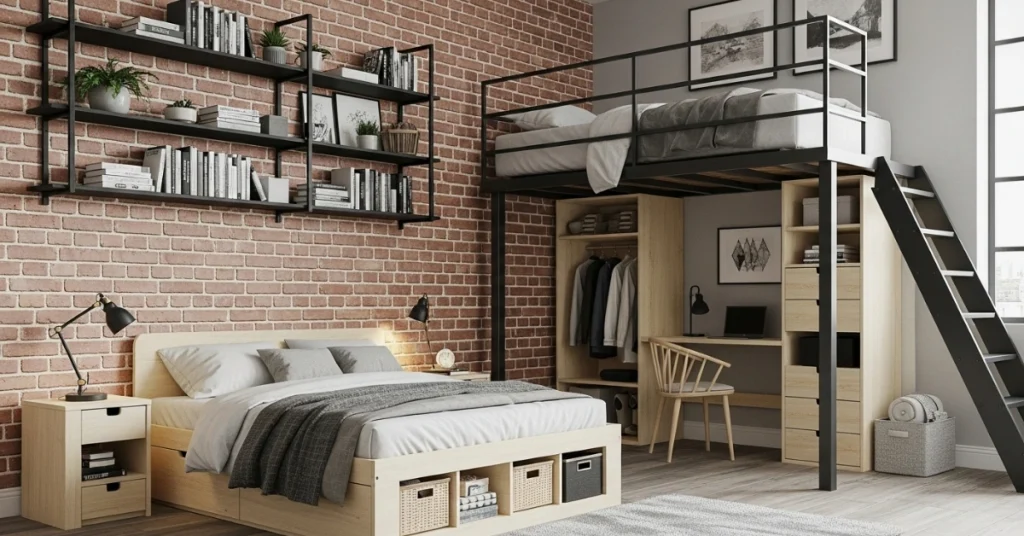 Storage Solutions for Loft Bedrooms