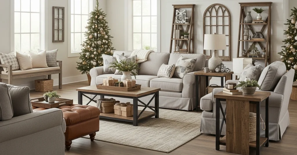 Furniture Picks for Rustic Holiday Comfort