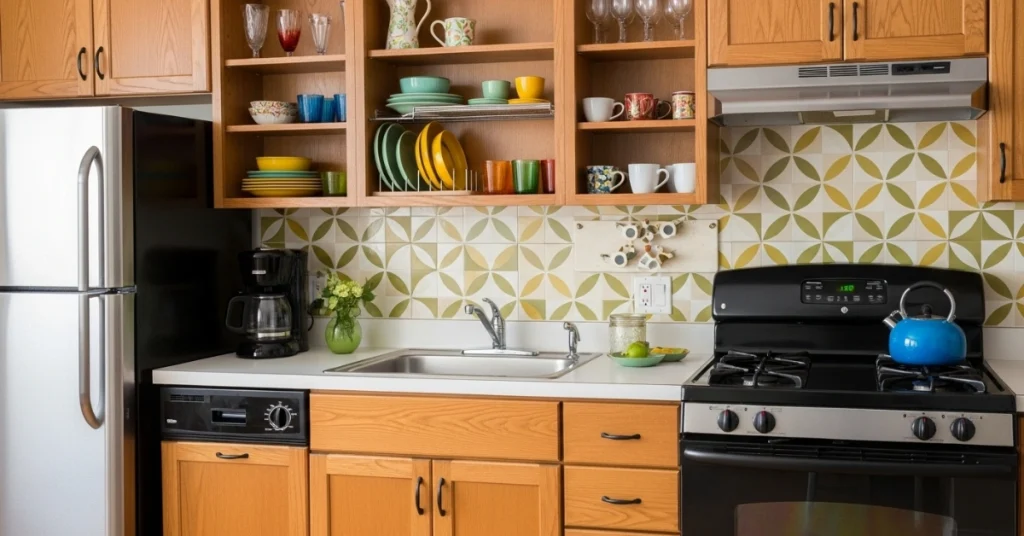 Kitchen: Blending Retro and Practical