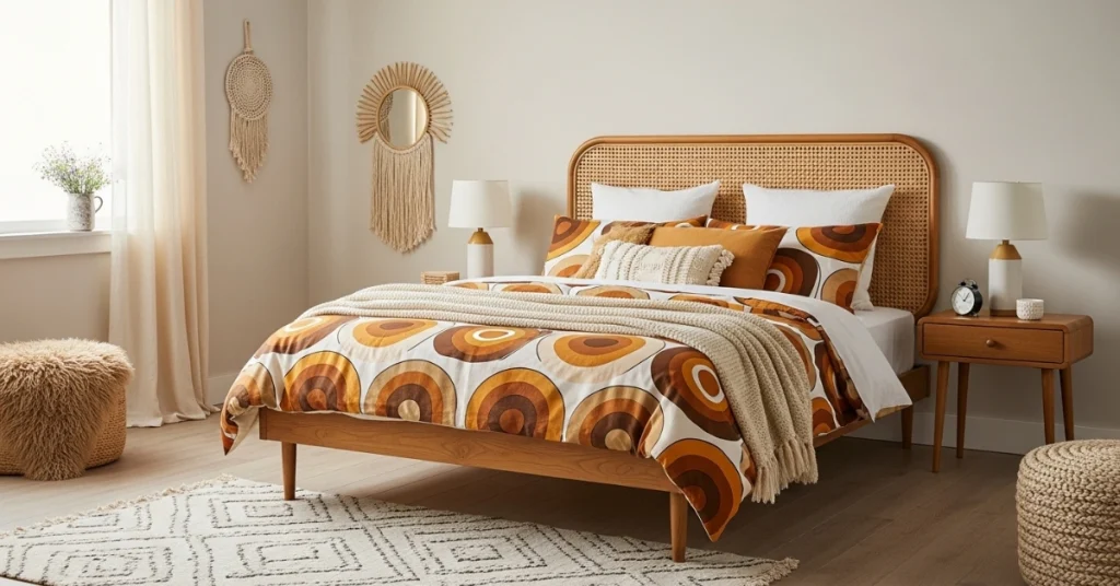 Bedroom: A Cozy Retro Retreat