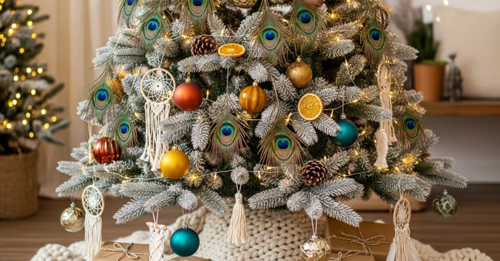 Add Peacock Feathers for Elegance