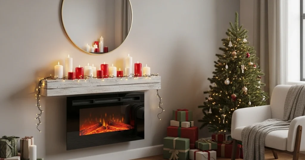 Fireplace Decor for Small Spaces