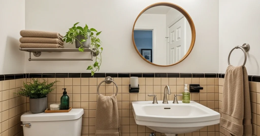 Bathroom: Retro Meets Modern