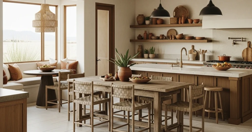 Desert Kitchen Design Ideas: Furniture and Layout Ideas