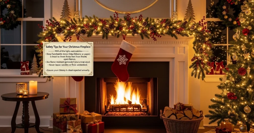 Safety Tips for Your Christmas Fireplace