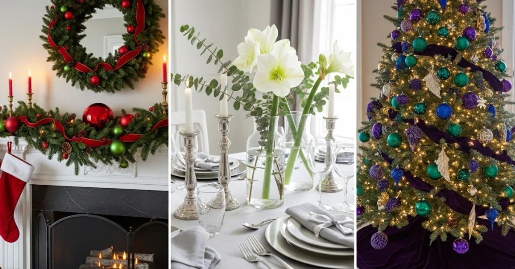 Seasonal Color Palettes for Christmas Decor