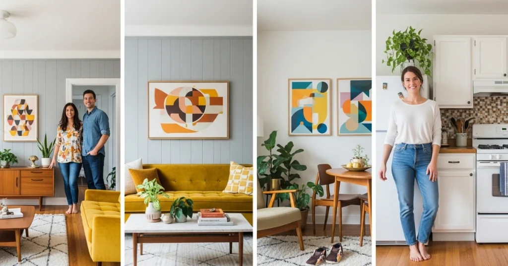 Inspiration from Real 70s Apartment Makeovers