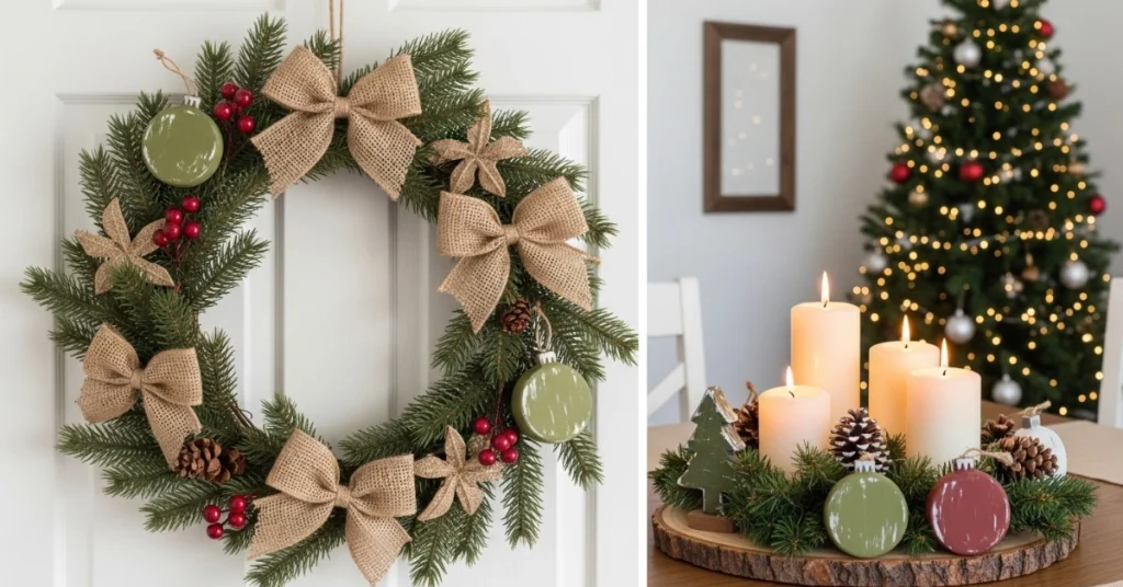 DIY Projects to Showcase Rustic Christmas Color Palettes