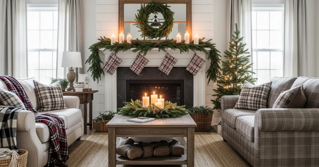 What Makes a Farmhouse Christmas Living Room Special?