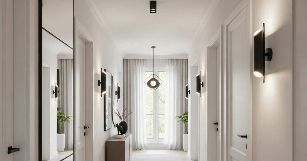 Maximize Lighting in Your Hallway