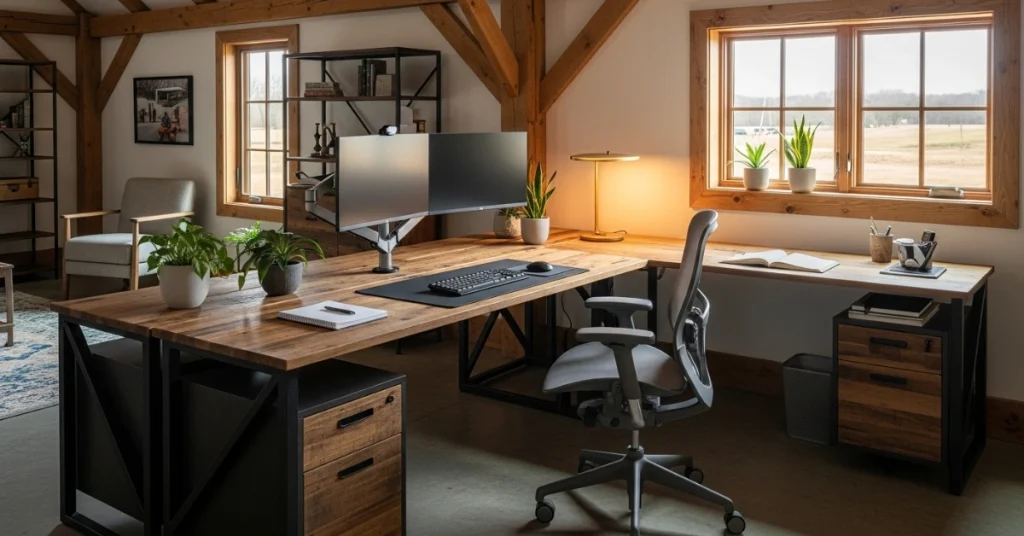 Ergonomic Desk Setup