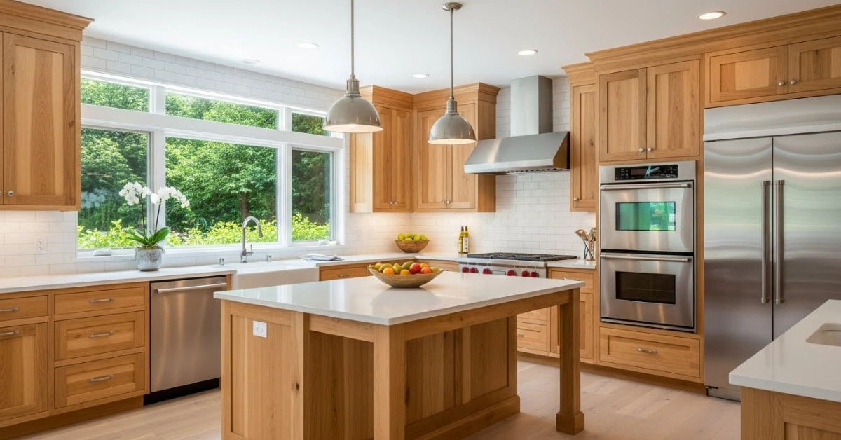 35 Stunning Natural Wood Kitchen Cabinets Ideas a Natural Look