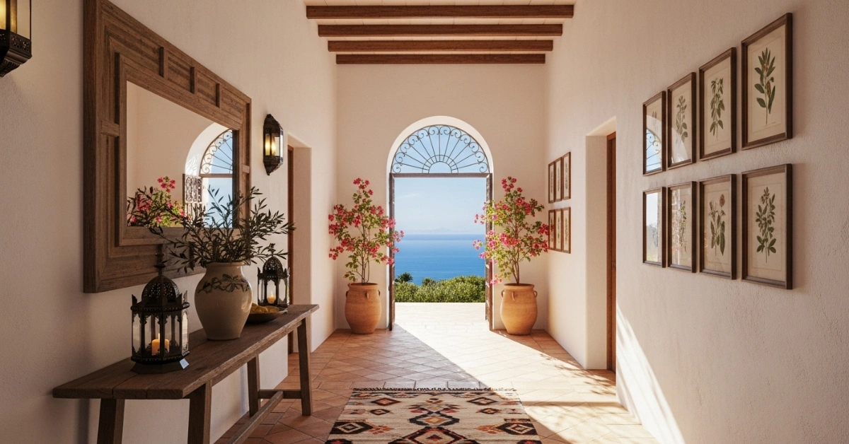 13 Beautiful Mediterranean Hallway Ideas for a Timeless Home