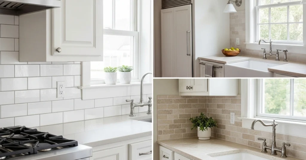 Subway Tile and Natural Stone