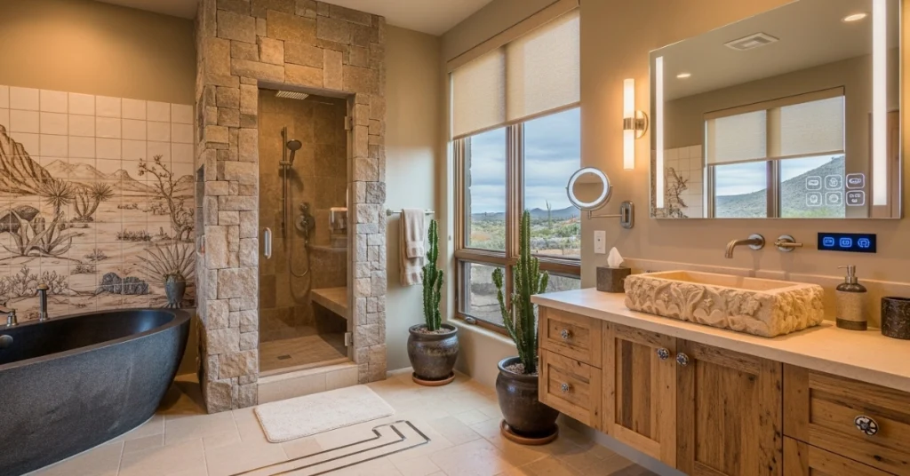 Luxury Desert Bathroom Upgrades