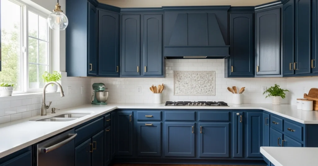 Stunning Navy Blue Kitchen Cabinets You’ll Love Forever