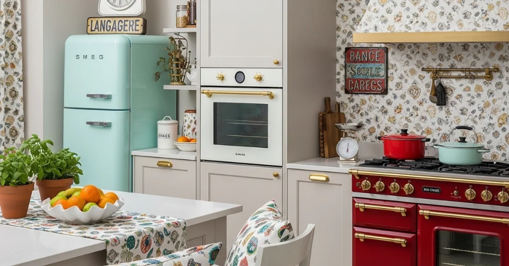Appliance Choices in a Maximalist Kitchen