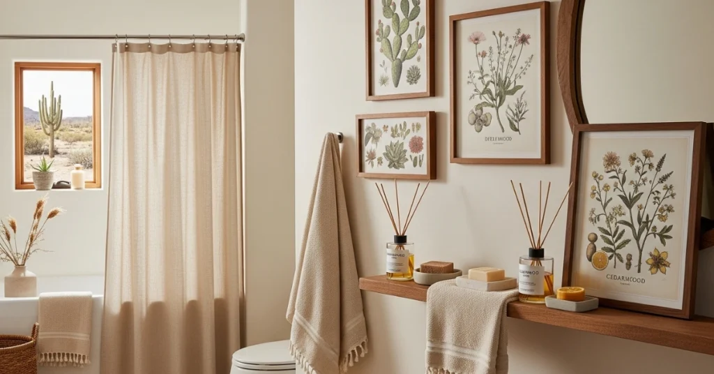 Accessorizing Your Desert Bathroom