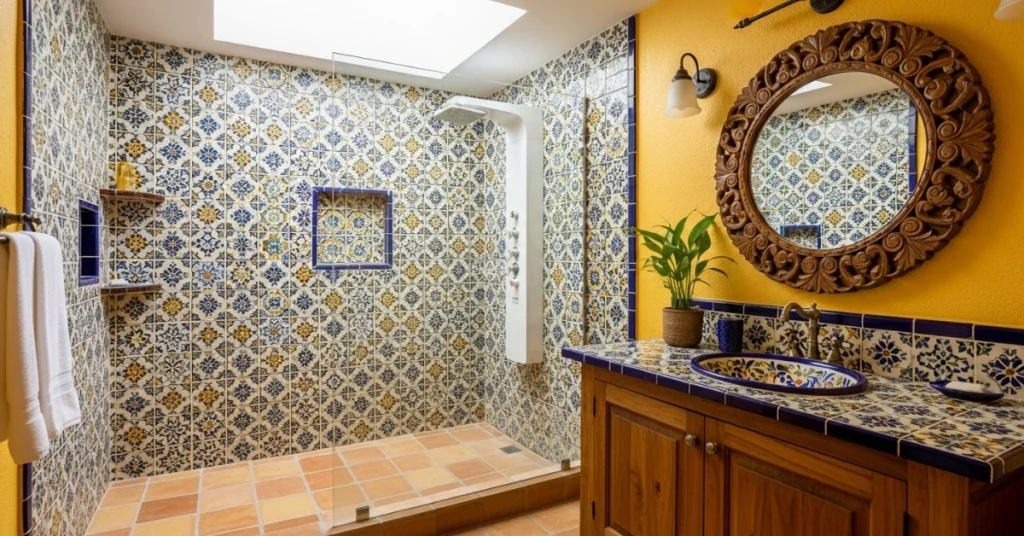 Real Mexican Bathroom Transformations: CDMX Airbnb Master Bath