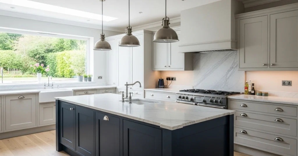 Creating Contrast with an Island