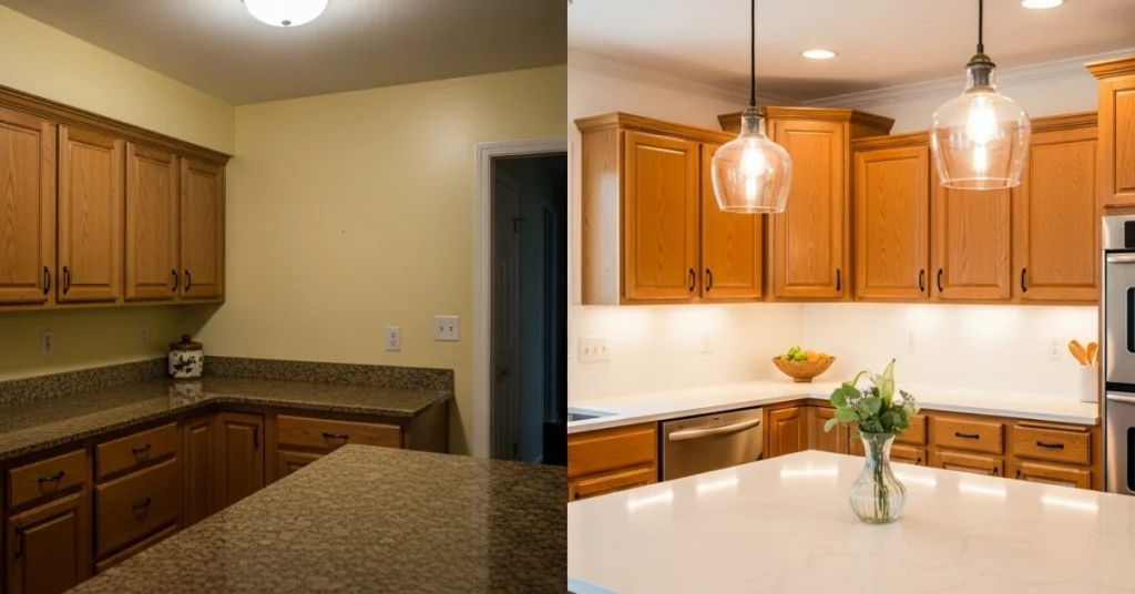 Real-Life Example: A Simple, Stunning Honey Oak Transformation