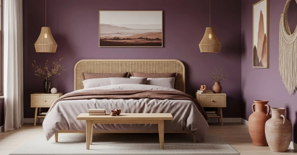 Why Purple + Earthy Tones Work So Well Together