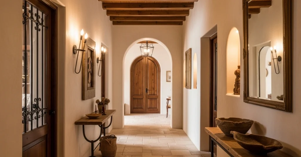 The Essence of a Mediterranean Hallway