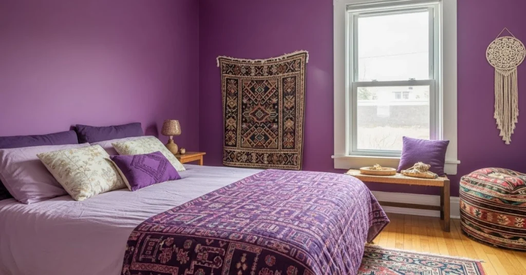 The History and Rise of Purple Earthy Bedrooms