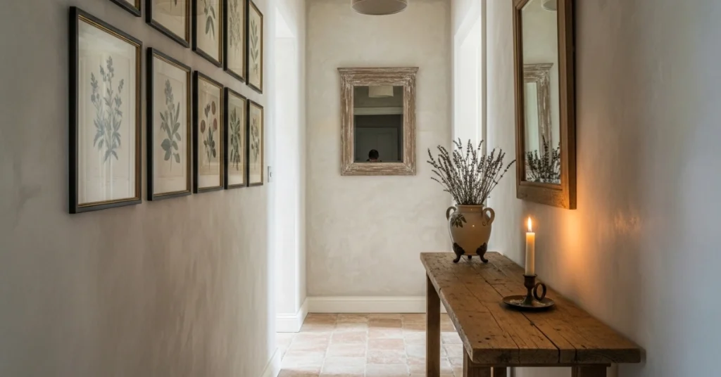 Limewashed or Distressed Finishes