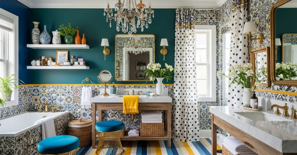 Key Elements of a Maximalist Bathroom
