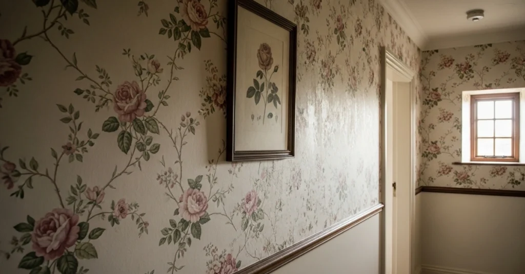 Floral or Toile Wallpaper