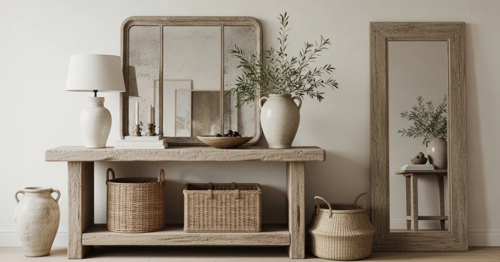 Furniture & Decor: Simple, Authentic, Inviting