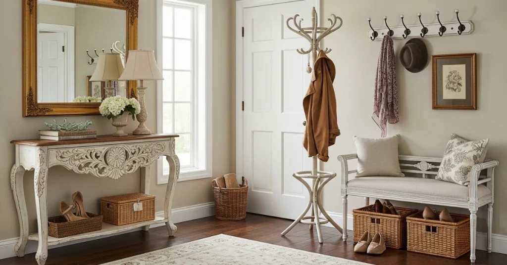 Furnishing the French Country Hallway