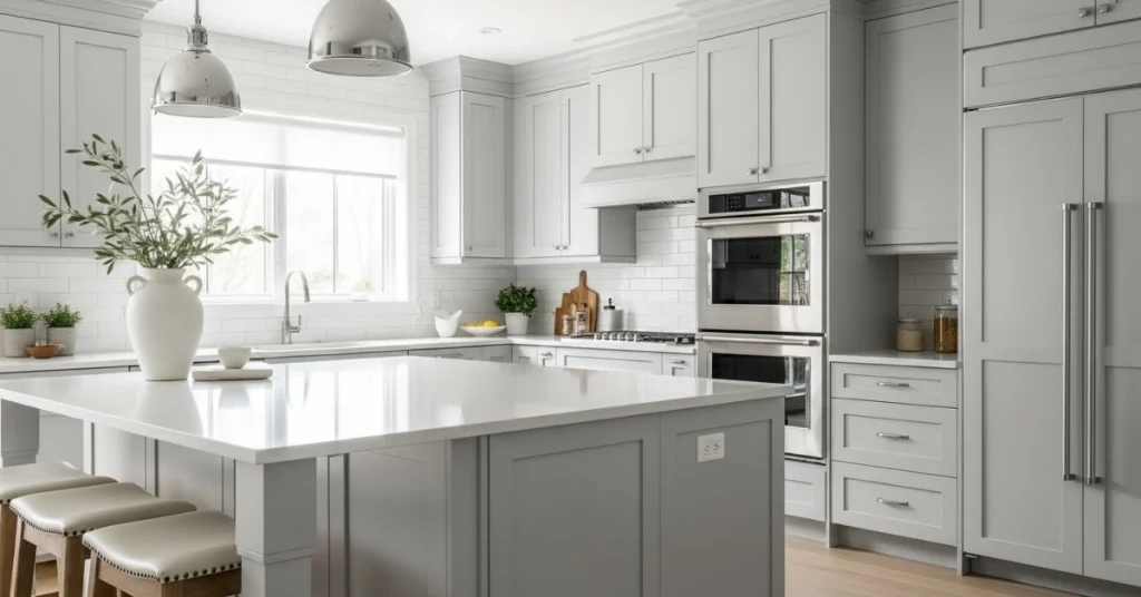 Gorgeous Light Gray Kitchen Cabinets for Every Style